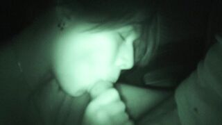 Night vision blowjob