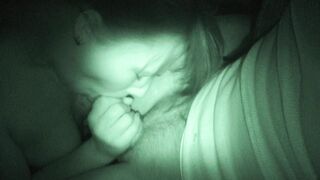 Night vision blowjob