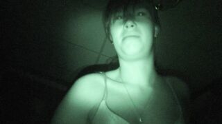 Night vision blowjob