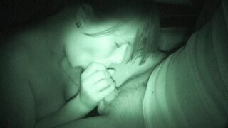 Night vision blowjob