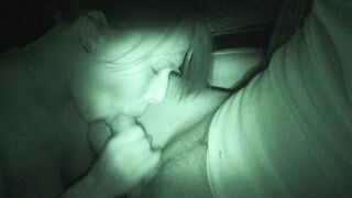 Night vision blowjob