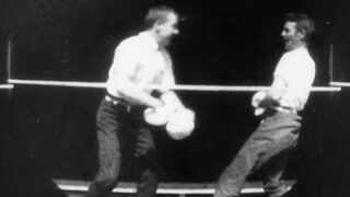 Men Boxing - 1891