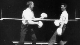 Men Boxing - 1891