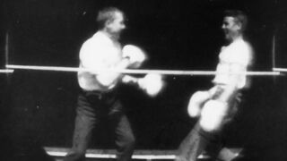 Men Boxing - 1891