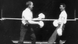 Men Boxing - 1891