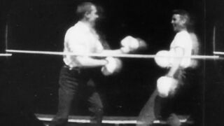 Men Boxing - 1891