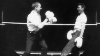 Men Boxing - 1891
