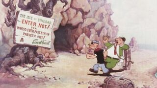 Popeye the Sailor meets Sinbad the Sailor - 1936