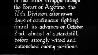 The Lost Battalion - 1919